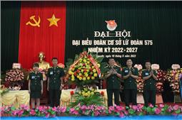 Đoàn cơ sở Lữ đoàn 575 tổ chức Đại hội nhiệm kỳ 2022-2027
